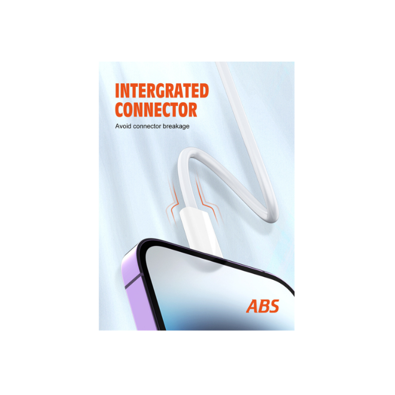 كابل فوجي للشحن السريع بقوة ٢٥ واط - USB-C، وMicro USB، وLightning (١٠٠٠ مم)