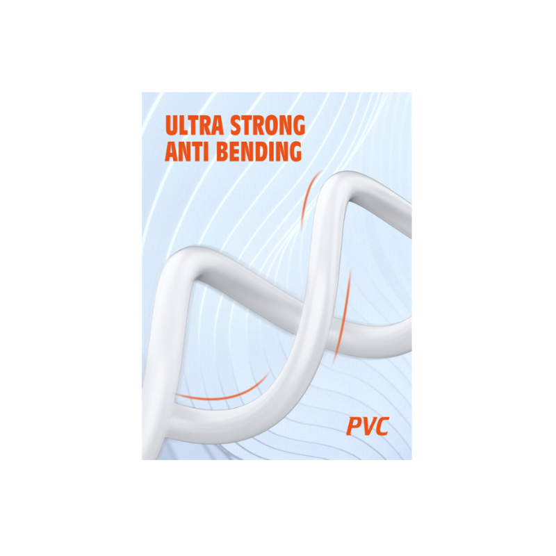 كابل فوجي للشحن السريع بقوة ٢٥ واط - USB-C، وMicro USB، وLightning (١٠٠٠ مم)