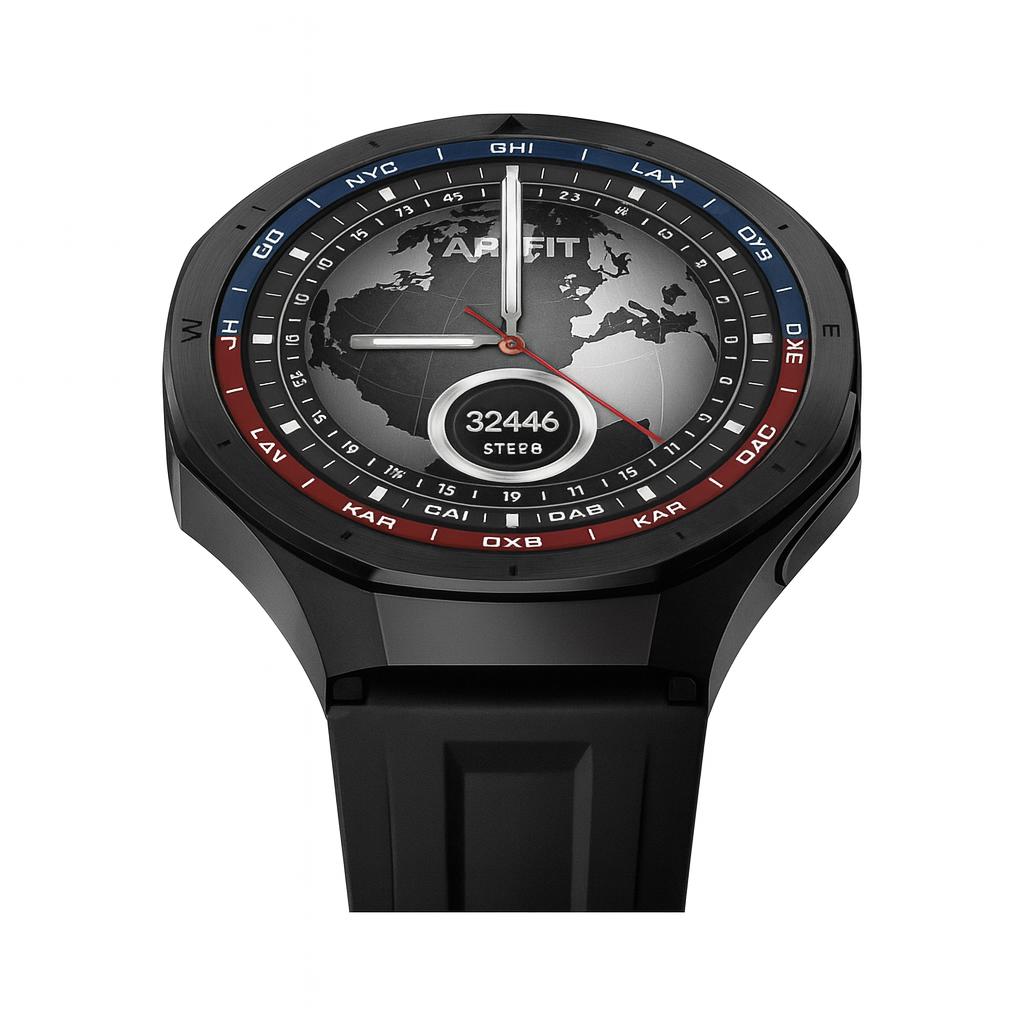 AURAFIT AM34 Smartwatch black
