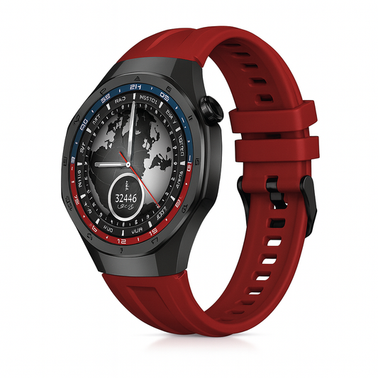 AURAFIT AM34 Smartwatch red