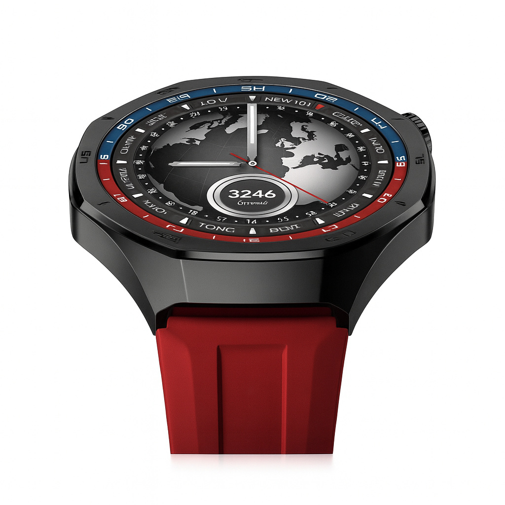 AURAFIT AM34 Smartwatch red