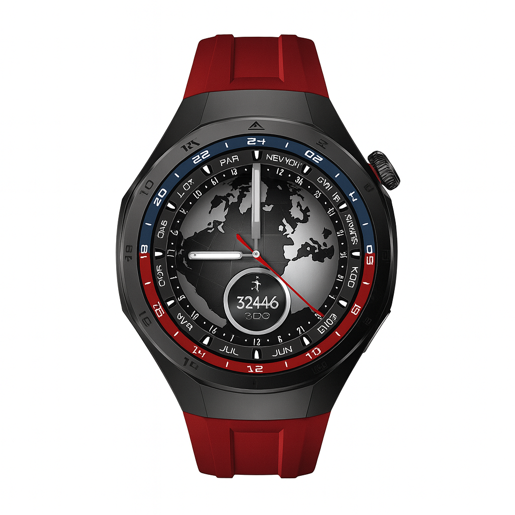 AURAFIT AM34 Smartwatch red