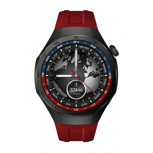 AURAFIT AM34 Smartwatch red