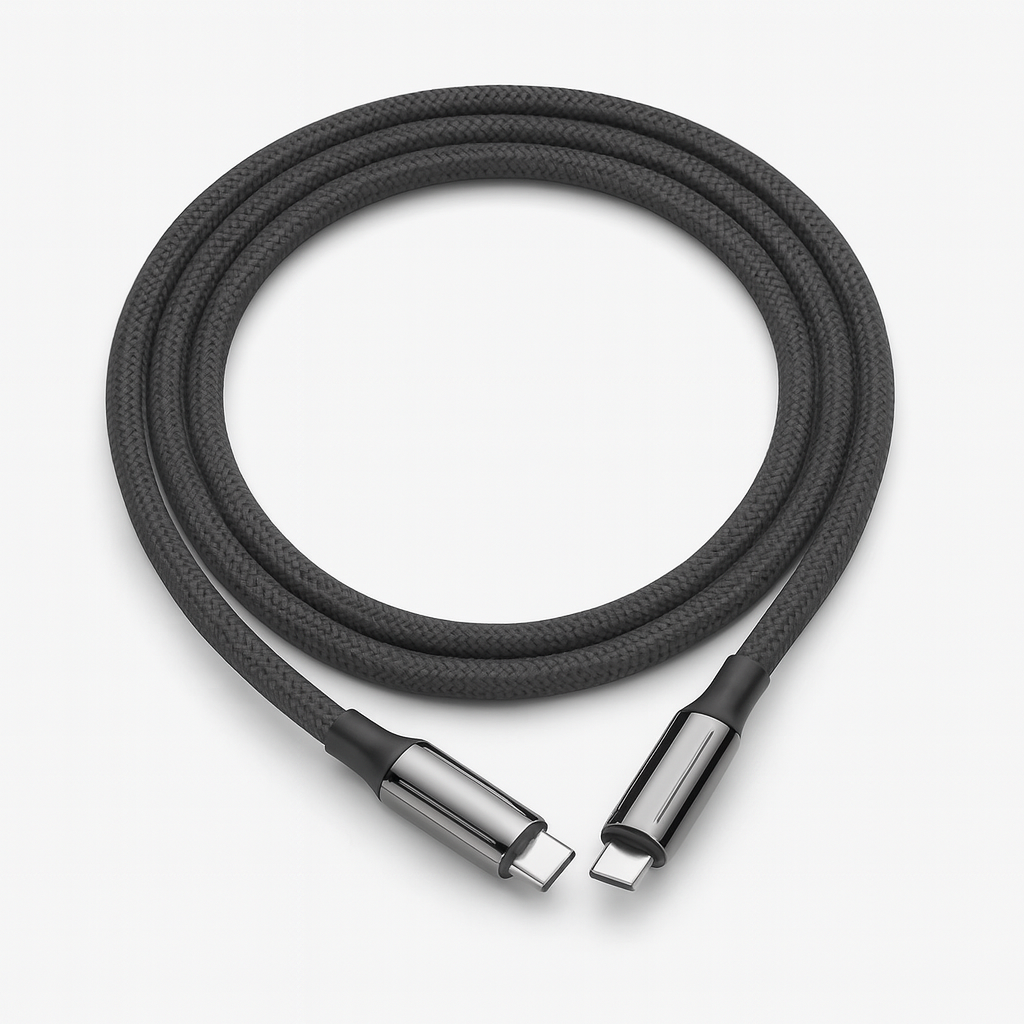 كابل شحن سريع FOJI LC922c USB-C إلى C - 240 واط PD 3.0